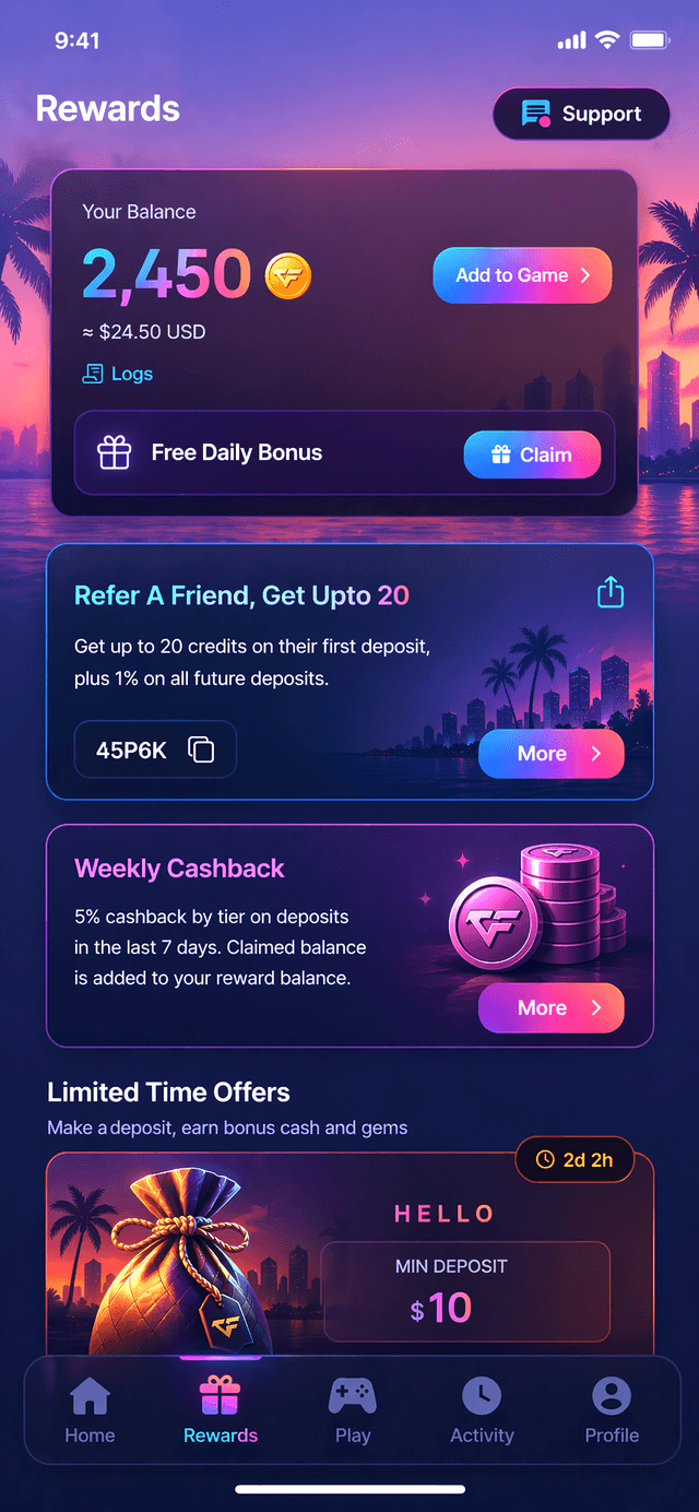 Club Frenzy app