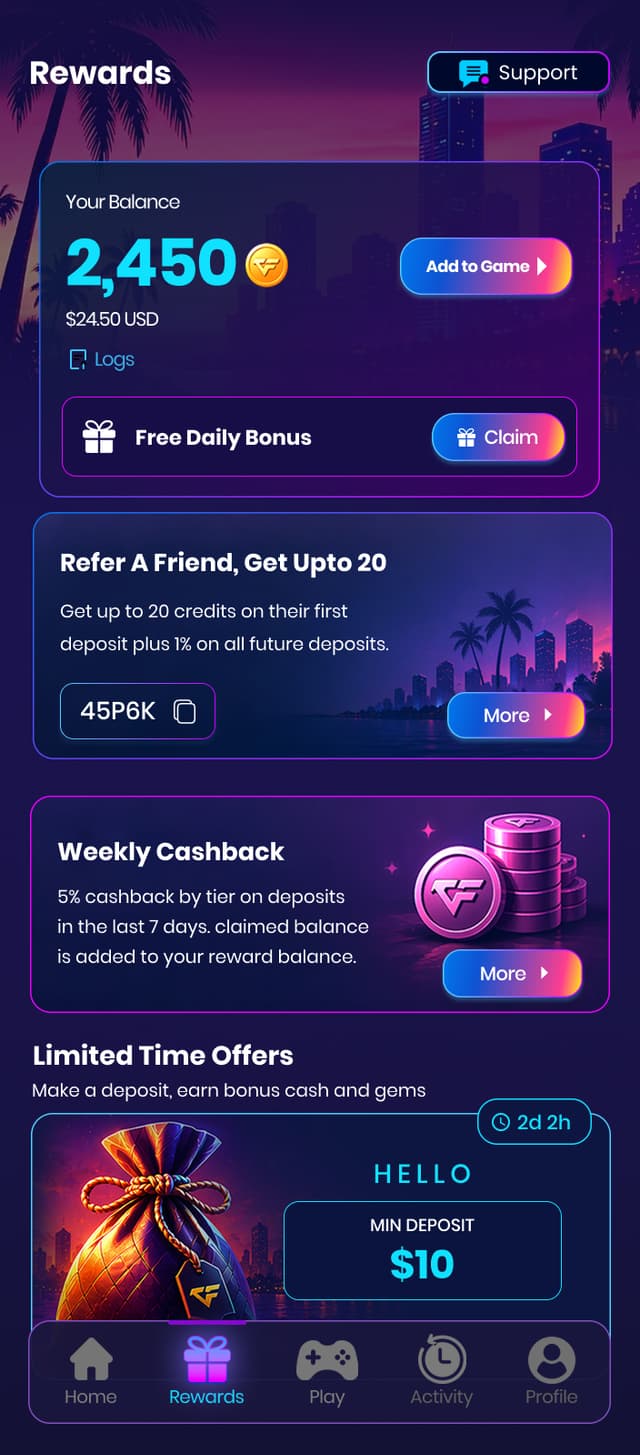 Club Frenzy screen 2